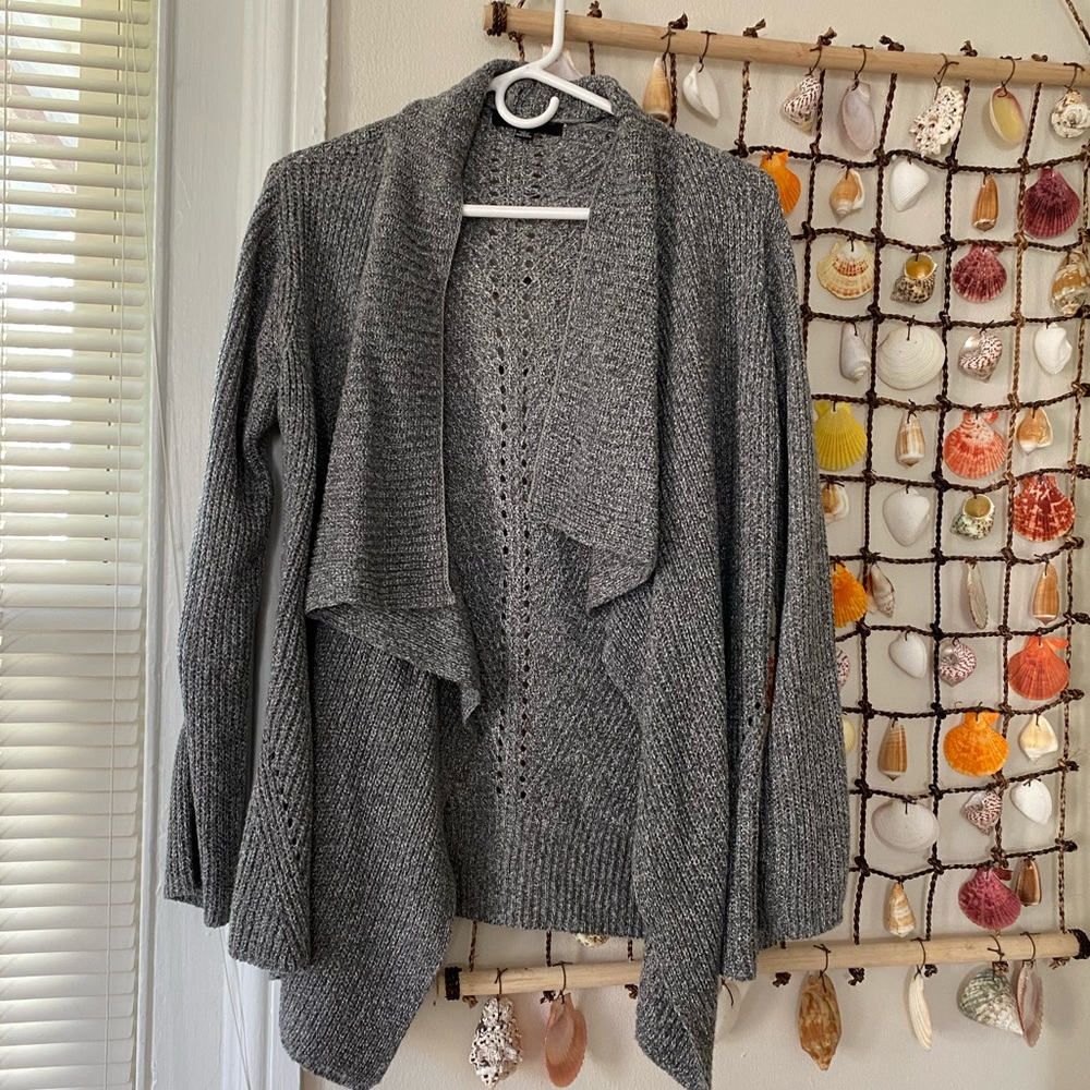 Mid length Grey Sweater